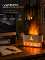 ZenFlame Aesthetic Lamp