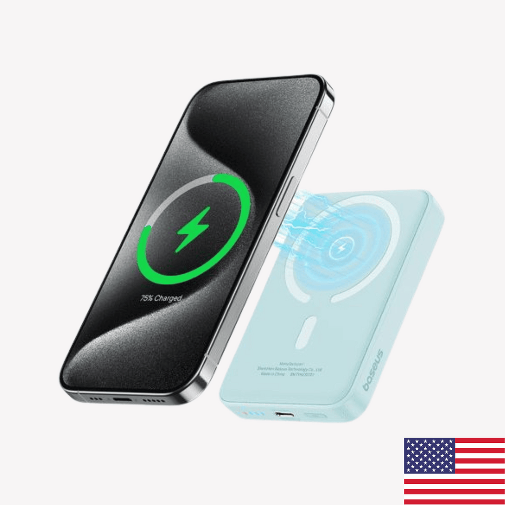 Moxxmit 5000mAh MagSafe Wireless Power Bank
