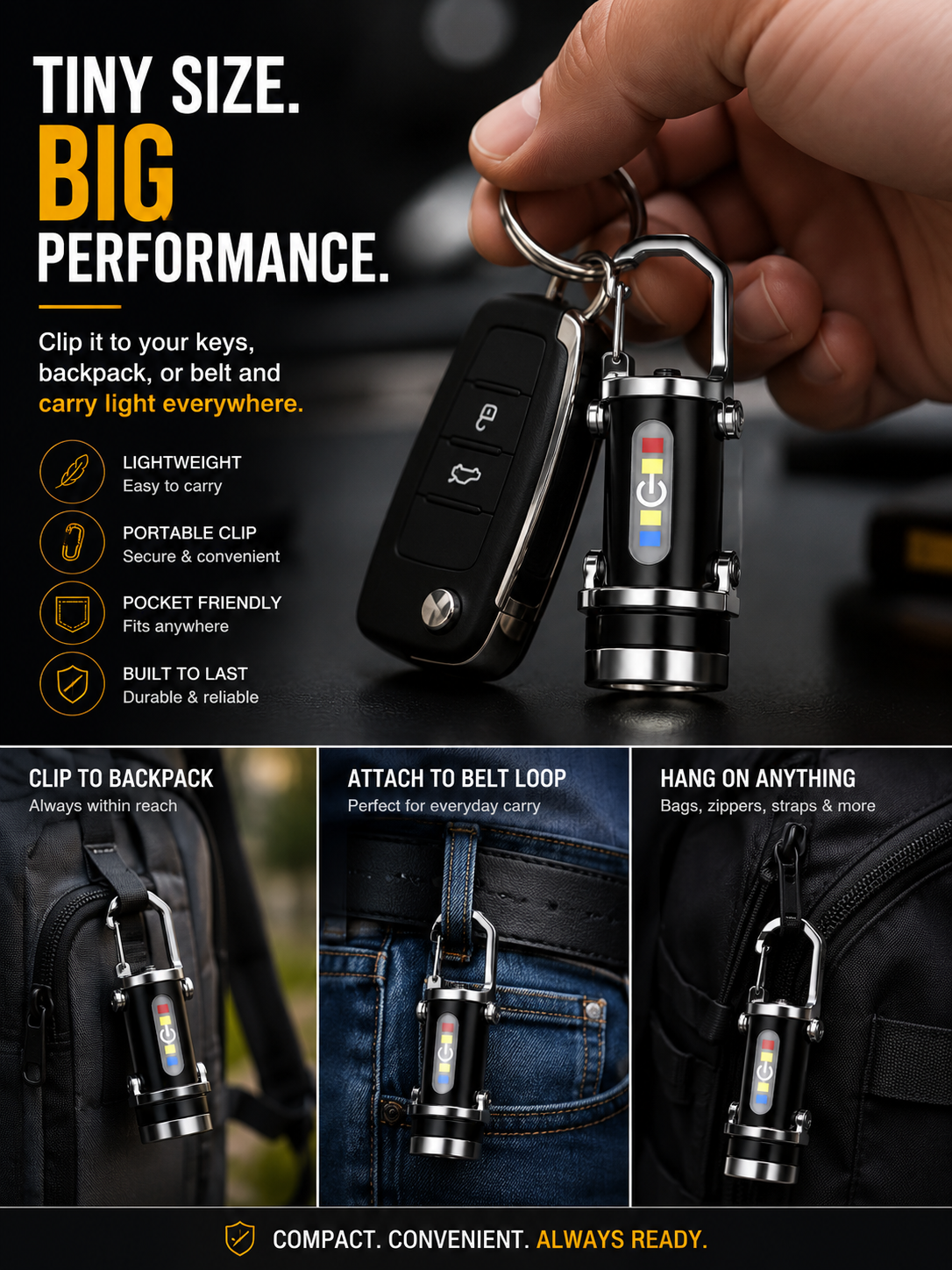 Mini High beam Torch