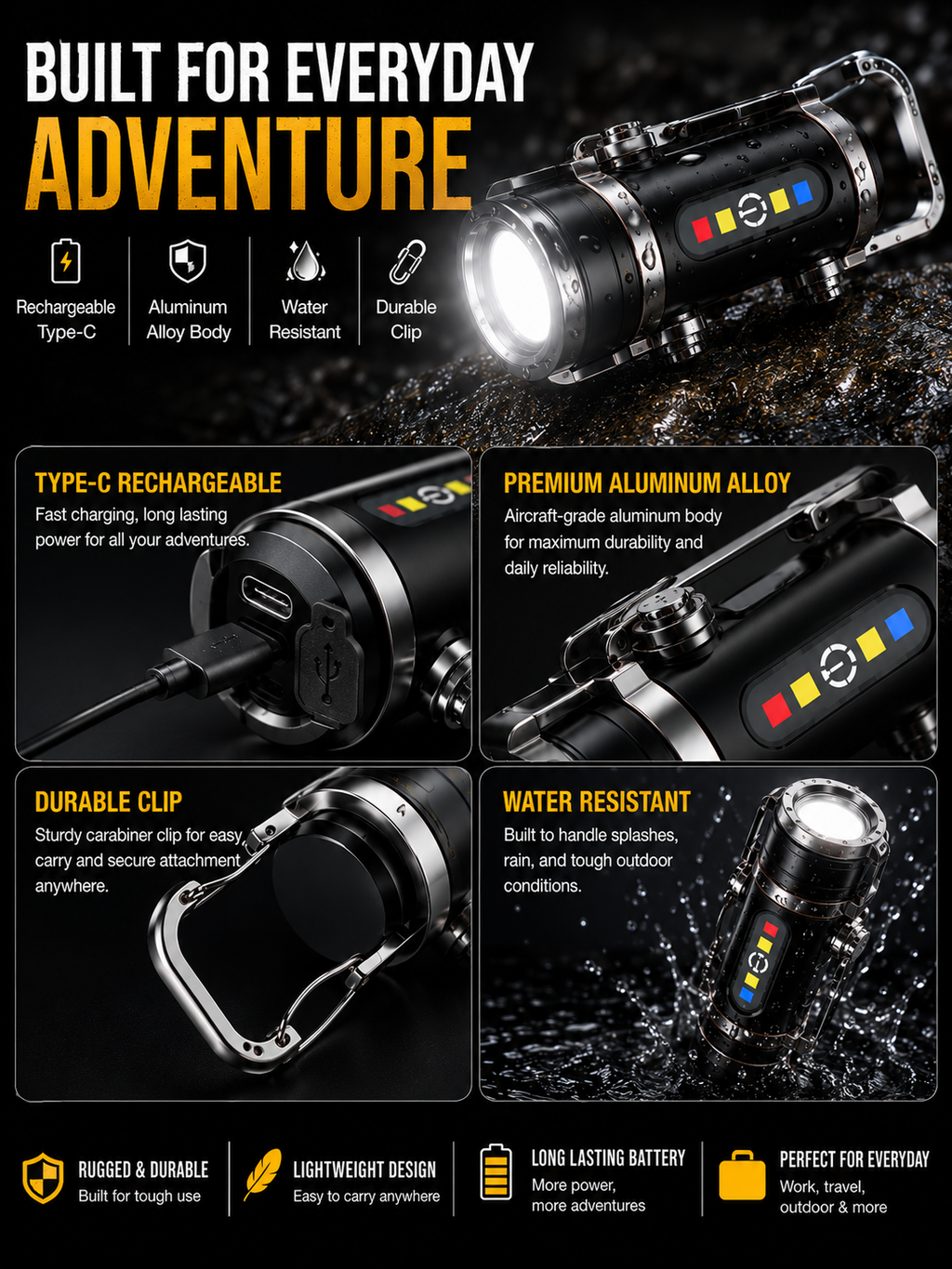 Mini High beam Torch